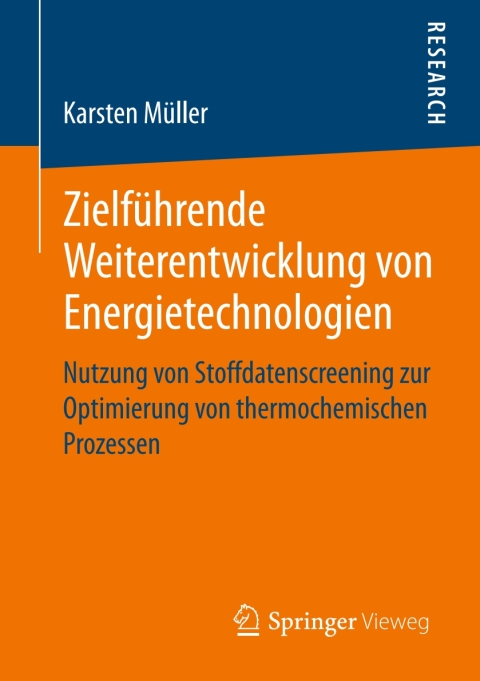 Cover image for book Zielführende Weiterentwicklung von Energietechnologien