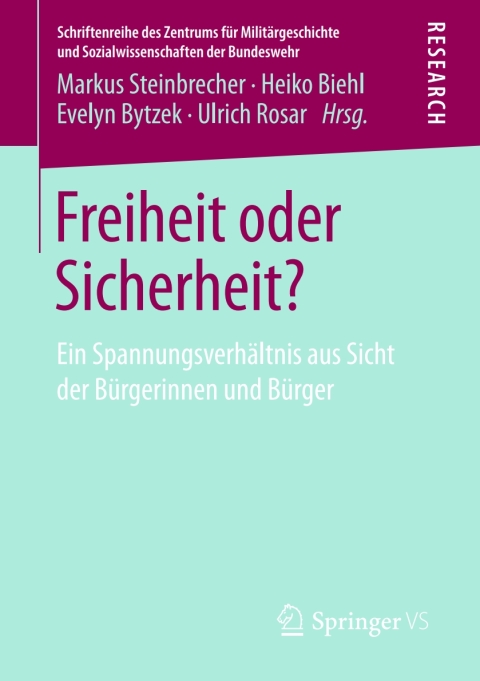 Cover image for book Freiheit oder Sicherheit?