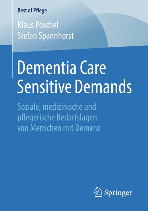 Cover image for book Dementia Care Sensitive Demands