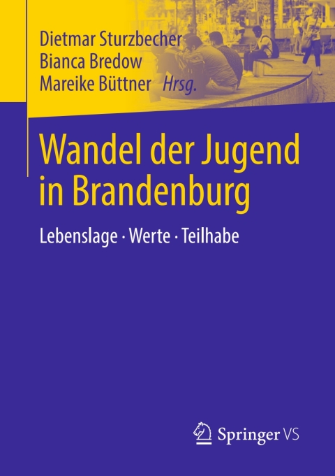 Cover image for book Wandel der Jugend in Brandenburg