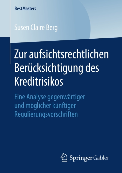 Cover image for book Zur aufsichtsrechtlichen Berücksichtigung des Kreditrisikos
