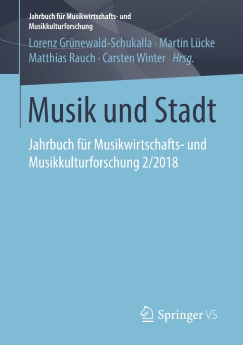 Cover image for book Musik und Stadt