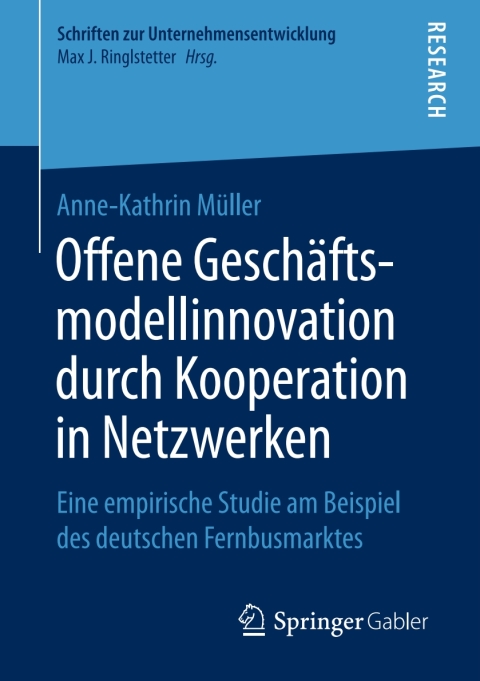 Cover image for book Offene Geschäftsmodellinnovation durch Kooperation in Netzwerken