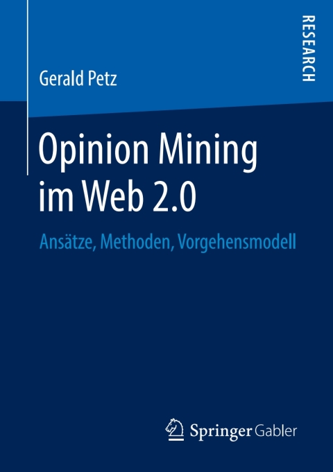 Cover image for book Opinion Mining im Web 2.0