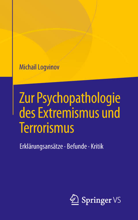 Cover image for book Zur Psychopathologie des Extremismus und Terrorismus