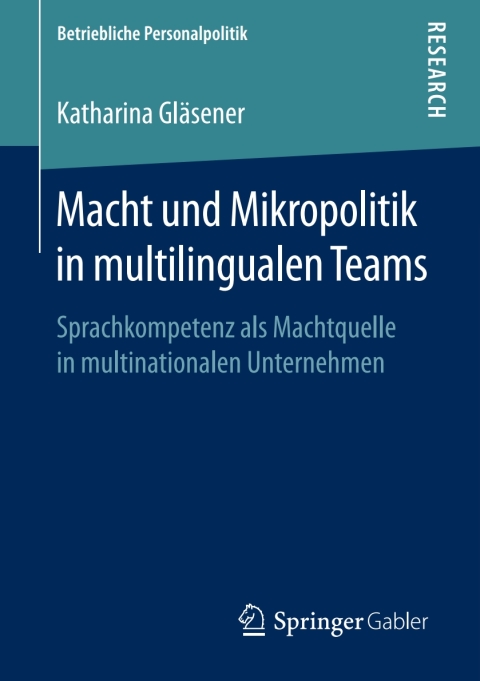 Cover image for book Macht und Mikropolitik in multilingualen Teams