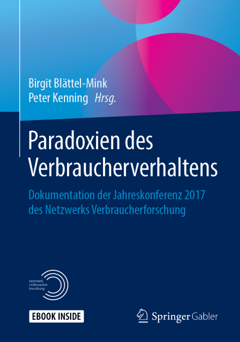 Cover image for book Paradoxien des Verbraucherverhaltens