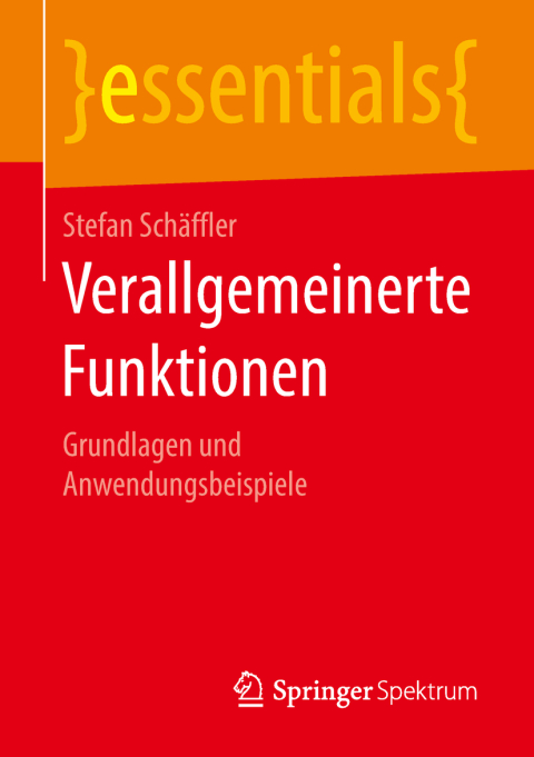 Cover image for book Verallgemeinerte Funktionen