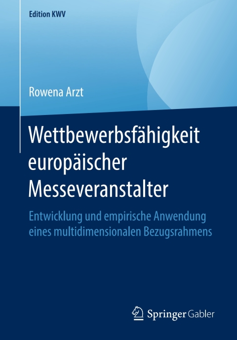 Cover image for book Wettbewerbsfähigkeit europäischer Messeveranstalter