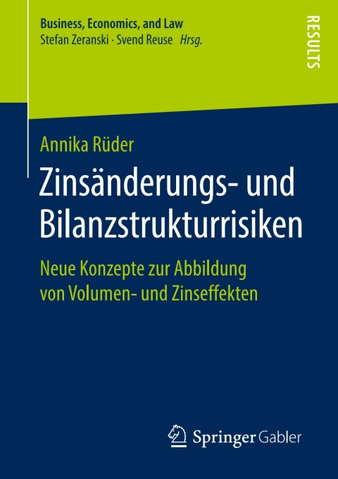Cover image for book Zinsänderungs- und Bilanzstrukturrisiken