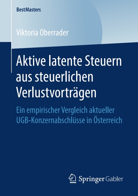 Cover image for book Aktive latente Steuern aus steuerlichen Verlustvorträgen