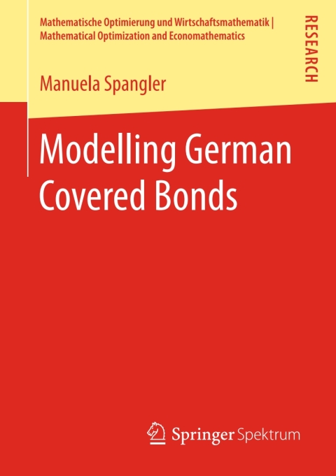 Cover image for book Modelling German Covered Bonds