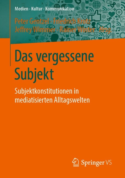 Cover image for book Das vergessene Subjekt