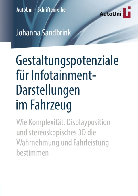 Cover image for book Gestaltungspotenziale für Infotainment-Darstellungen im Fahrzeug