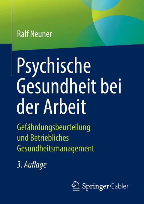 Cover image for book Psychische Gesundheit bei der Arbeit