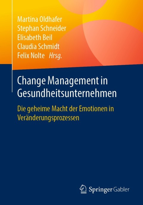 Cover image for book Change Management in Gesundheitsunternehmen