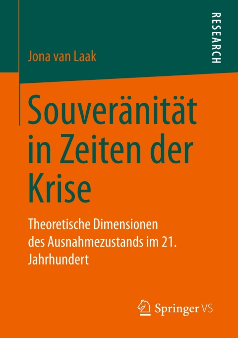 Cover image for book Souveränität in Zeiten der Krise