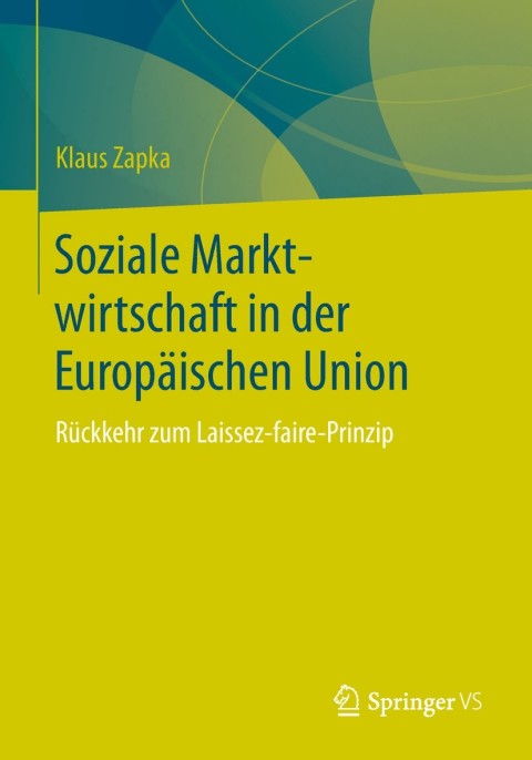 Cover image for book Soziale Marktwirtschaft in der Europäischen Union