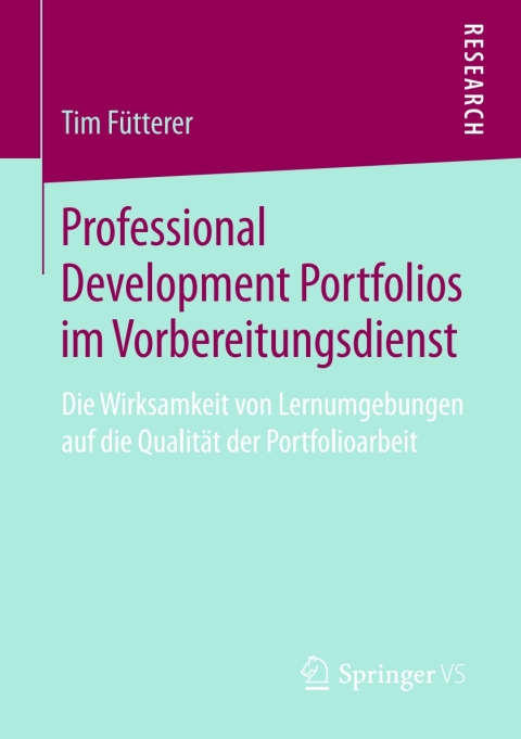 Cover image for book Professional Development Portfolios im Vorbereitungsdienst
