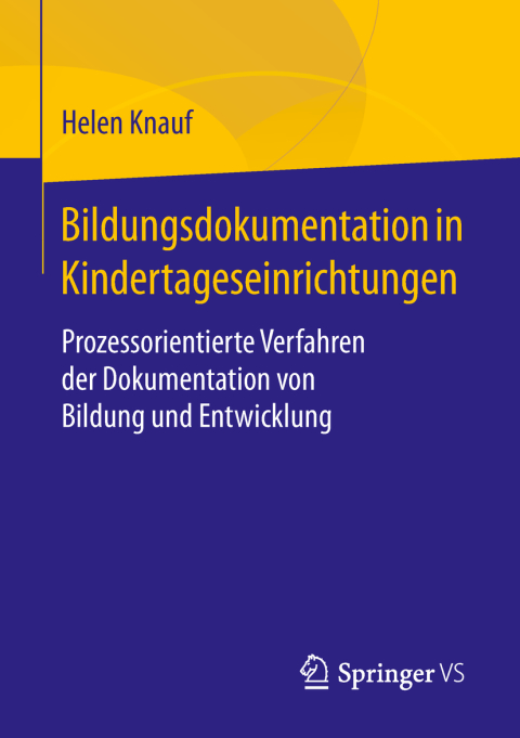 Cover image for book Bildungsdokumentation in Kindertageseinrichtungen