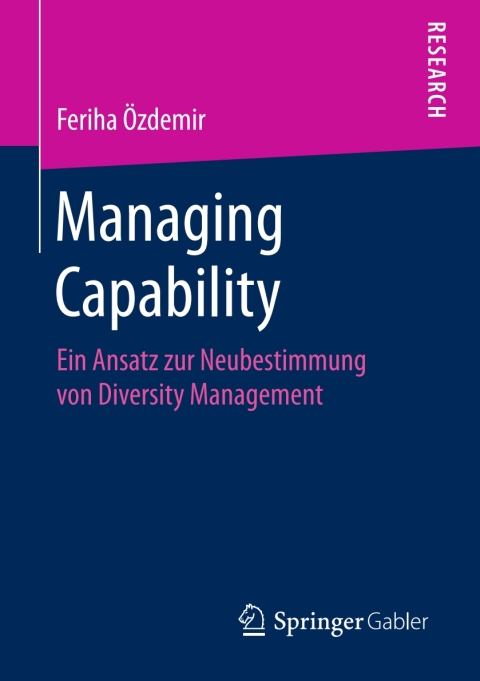 Cover image for book Managing Capability