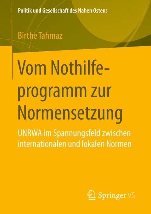 Cover image for book Vom Nothilfeprogramm zur Normensetzung