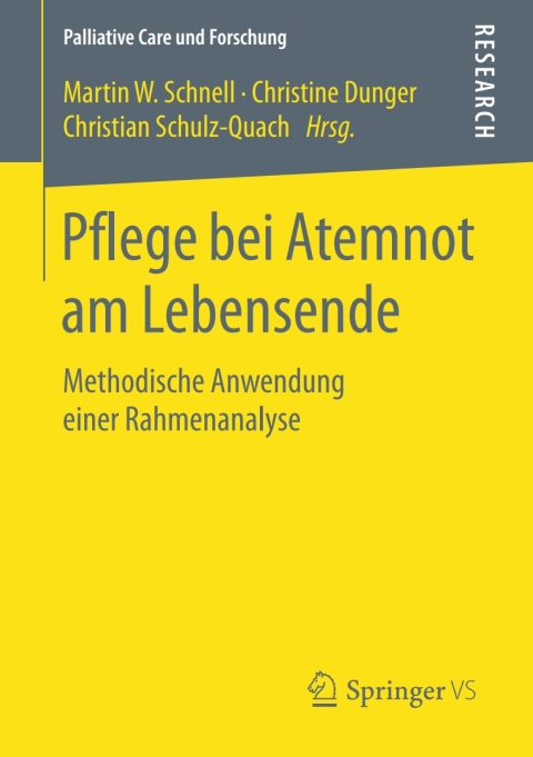 Cover image for book Pflege bei Atemnot am Lebensende