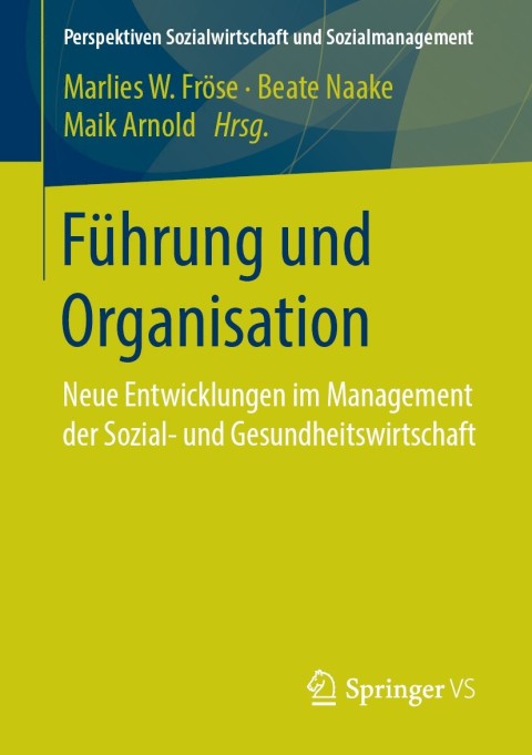 Cover image for book Führung und Organisation