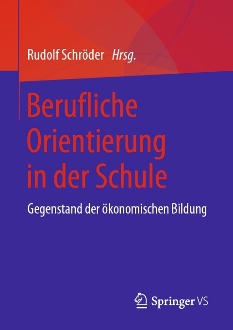 Cover image for book Berufliche Orientierung in der Schule