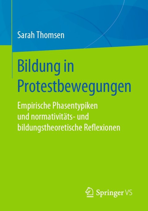 Cover image for book Bildung in Protestbewegungen