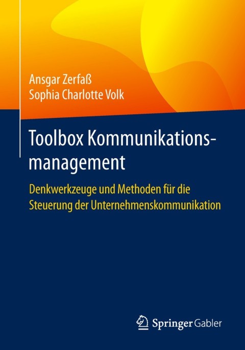 Cover image for book Toolbox Kommunikationsmanagement