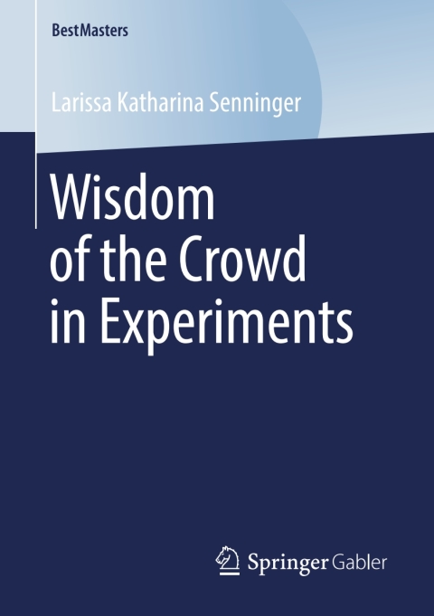 Cover image for book Wisdom of the Crowd in Experiments