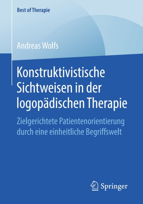 Cover image for book Konstruktivistische Sichtweisen in der logopädischen Therapie