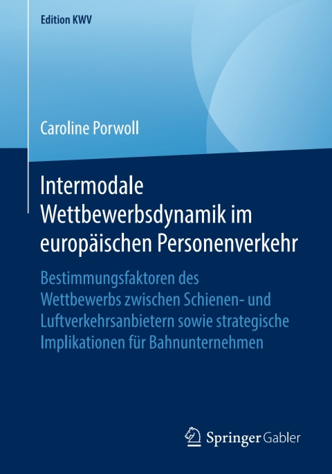 Cover image for book Intermodale Wettbewerbsdynamik im europäischen Personenverkehr