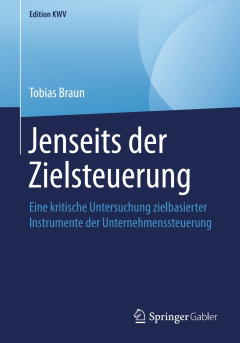 Cover image for book Jenseits der Zielsteuerung