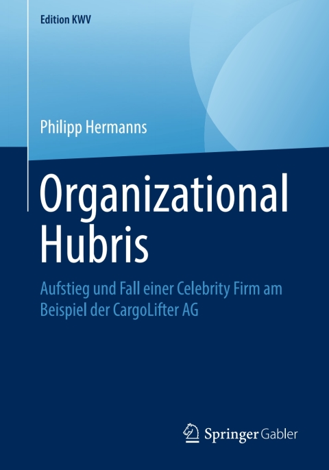 Cover image for book Organizational Hubris