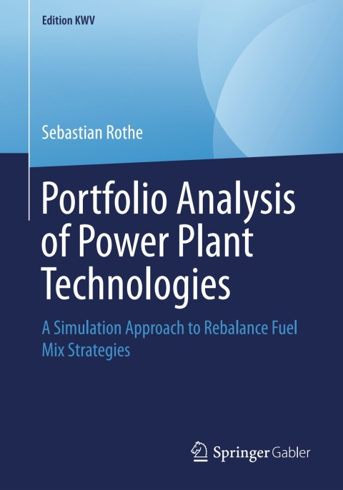 Cover image for book Portfolio Analysis of Power Plant Technologies