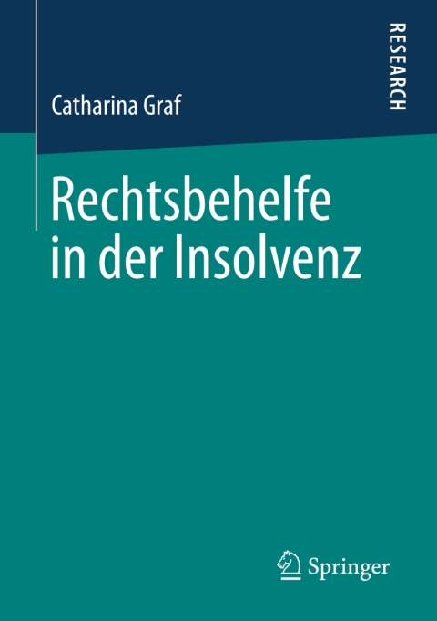 Cover image for book Rechtsbehelfe in der Insolvenz