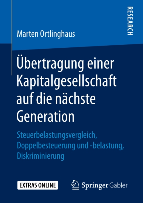 Cover image for book Übertragung einer Kapitalgesellschaft auf die nächste Generation