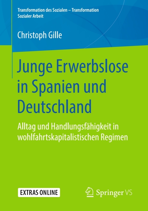 Cover image for book Junge Erwerbslose in Spanien und Deutschland