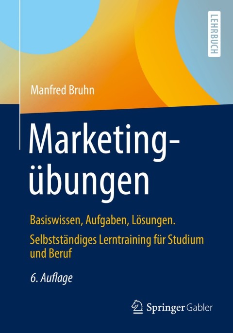 Cover image for book Marketingübungen