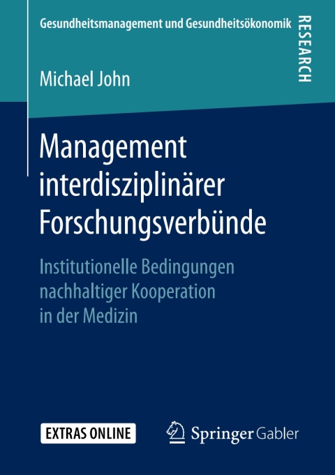 Cover image for book Management interdisziplinärer Forschungsverbünde