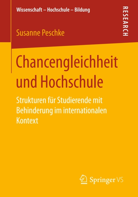 Cover image for book Chancengleichheit und Hochschule