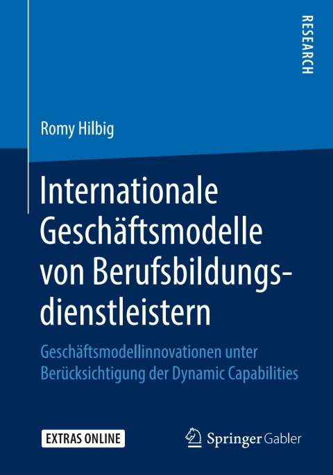 Cover image for book Internationale Geschäftsmodelle von Berufsbildungsdienstleistern