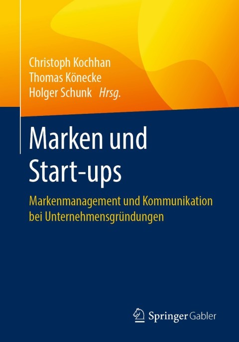 Cover image for book Marken und Start-ups