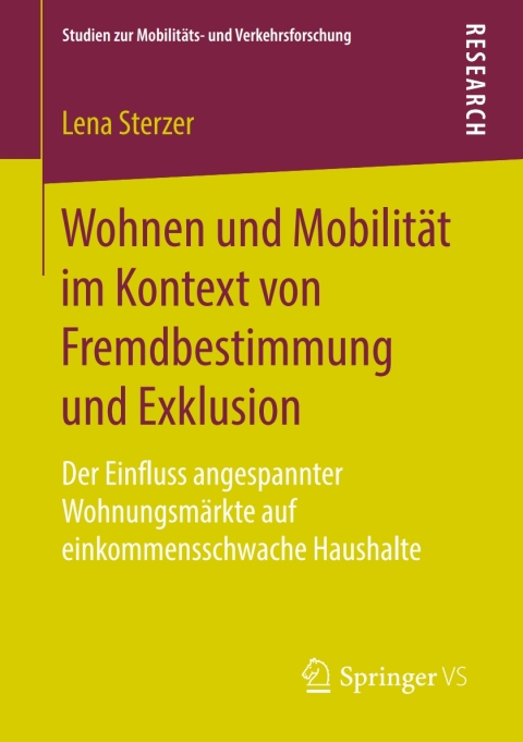 Cover image for book Wohnen und Mobilität im Kontext von Fremdbestimmung und Exklusion