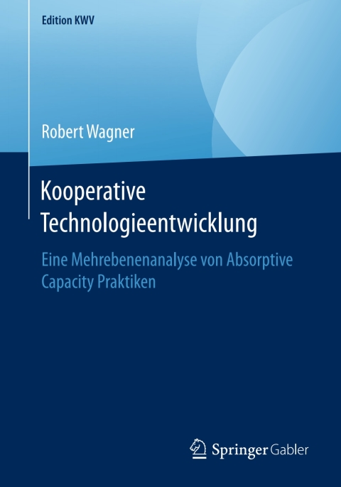 Cover image for book Kooperative Technologieentwicklung