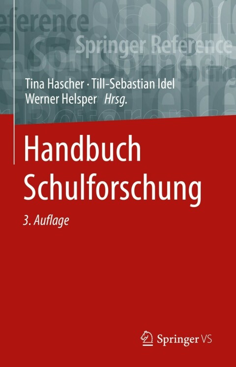 Cover image for book Handbuch Schulforschung