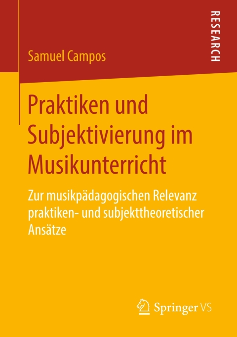 Cover image for book Praktiken und Subjektivierung im Musikunterricht