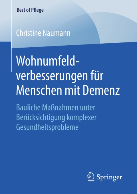 Cover image for book Wohnumfeldverbesserungen für Menschen mit Demenz